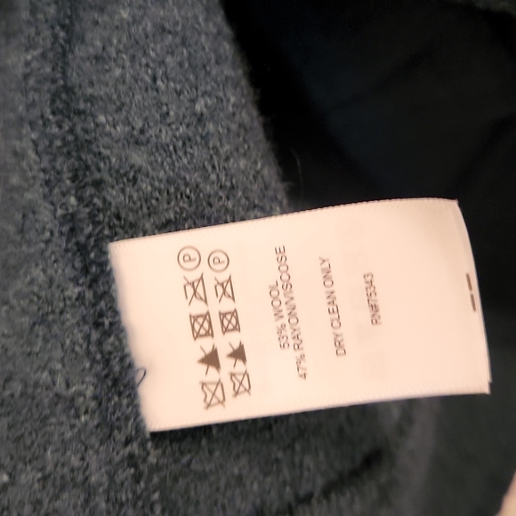 Tahari Wool Blend Moto Jacket Small - Picture 5 of 6